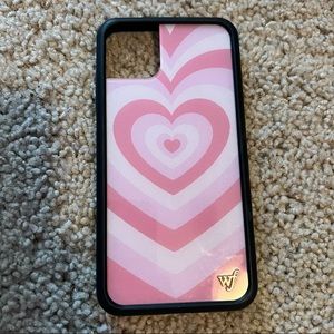 rose latte love wildflower iphone 11 pro max case